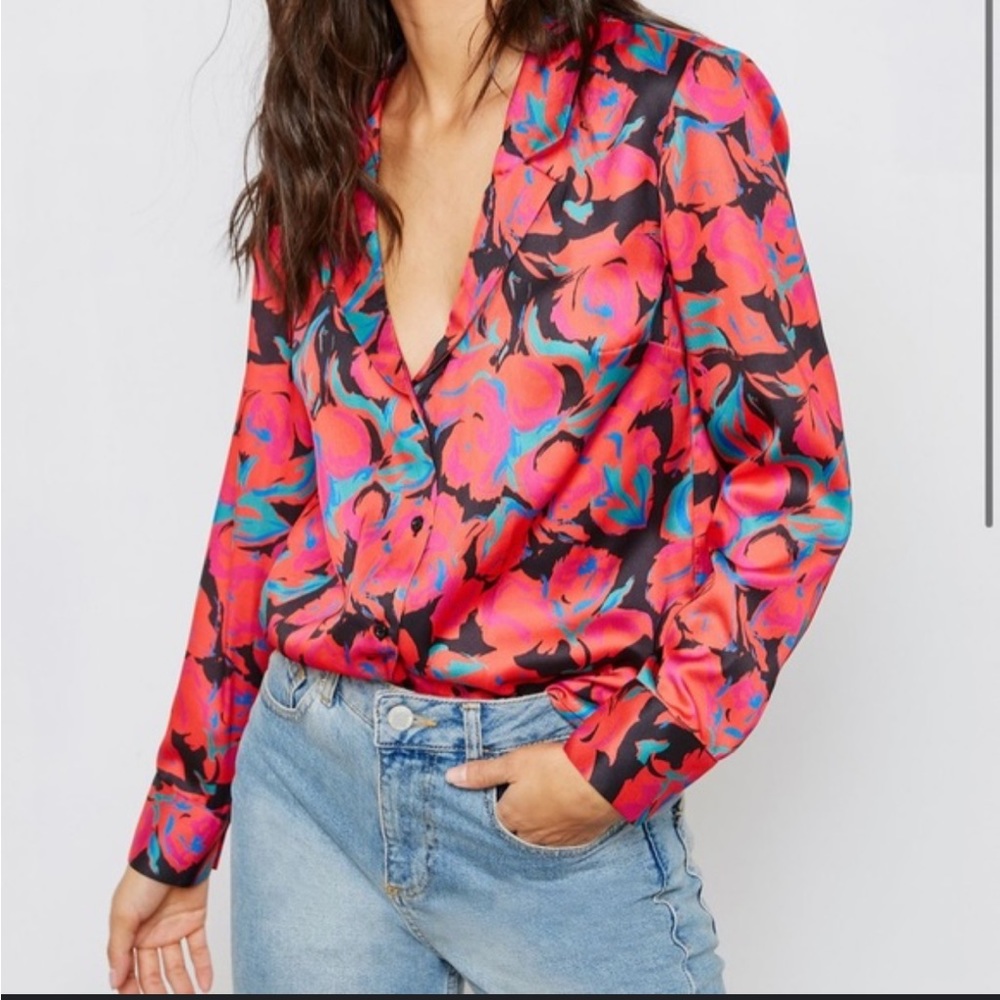 TOPSHOP Floral Print Piyama